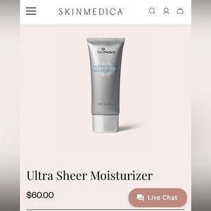Ultra sheer moisturizer Skinmedica